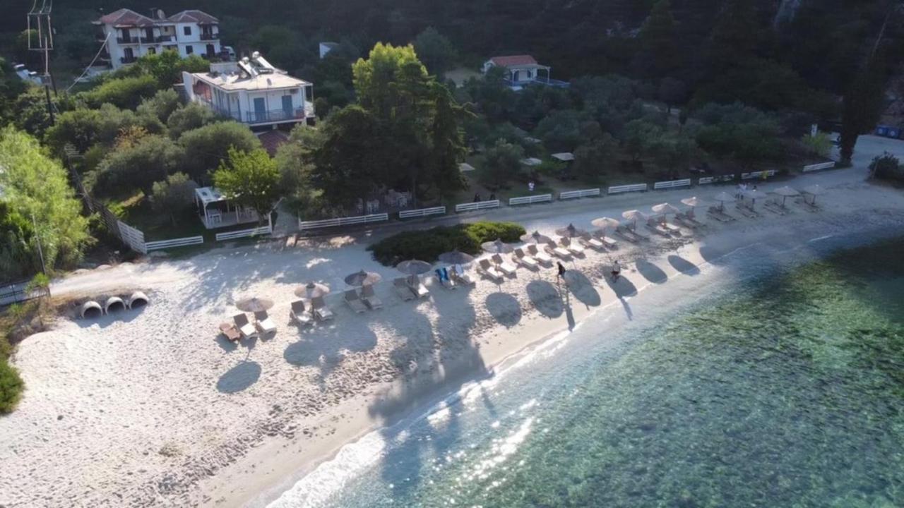 סקופלוס טאון Limnonari Beach Rooms מראה חיצוני תמונה
