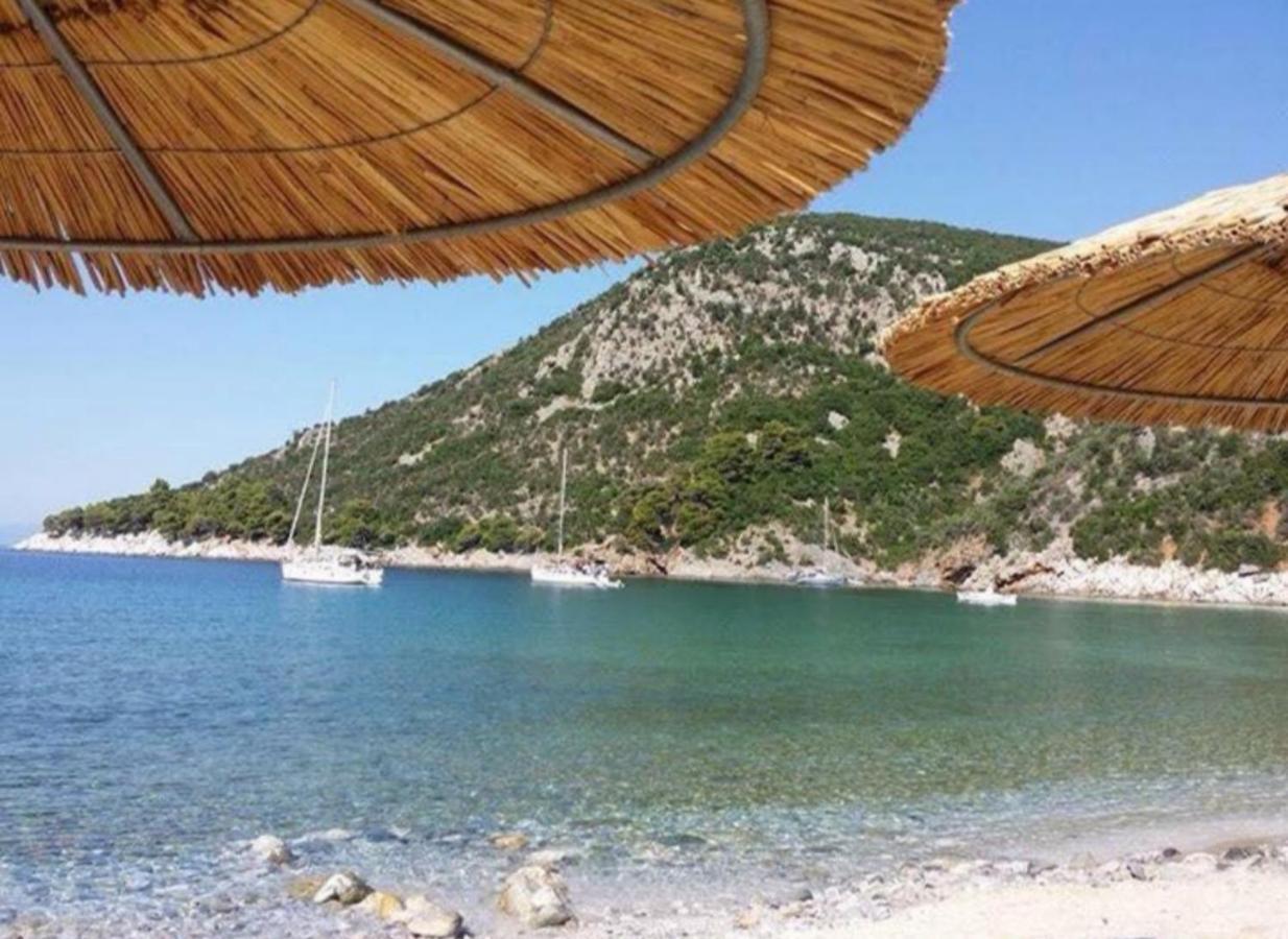 סקופלוס טאון Limnonari Beach Rooms מראה חיצוני תמונה