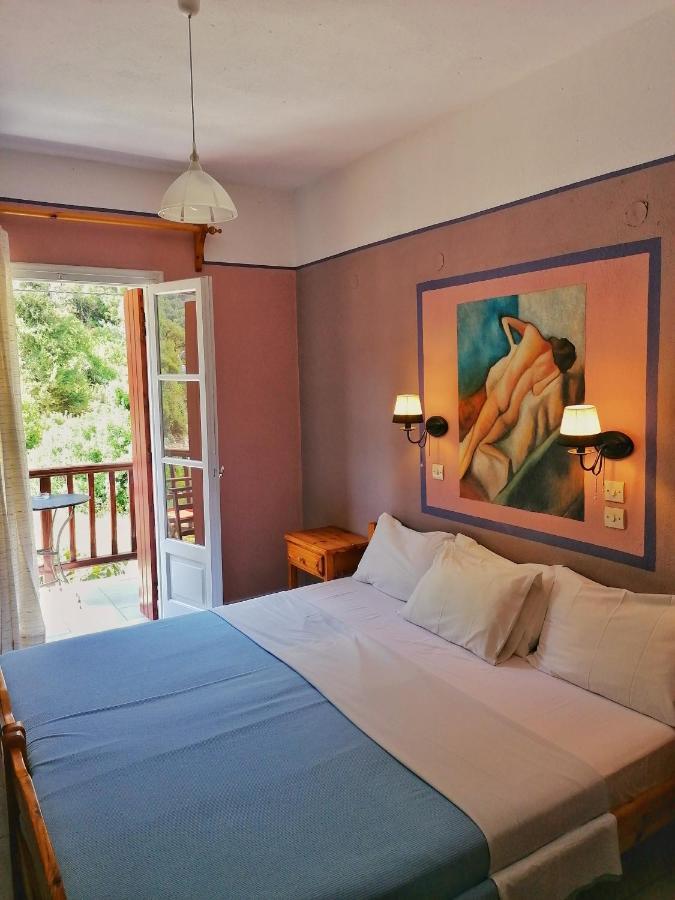 סקופלוס טאון Limnonari Beach Rooms מראה חיצוני תמונה